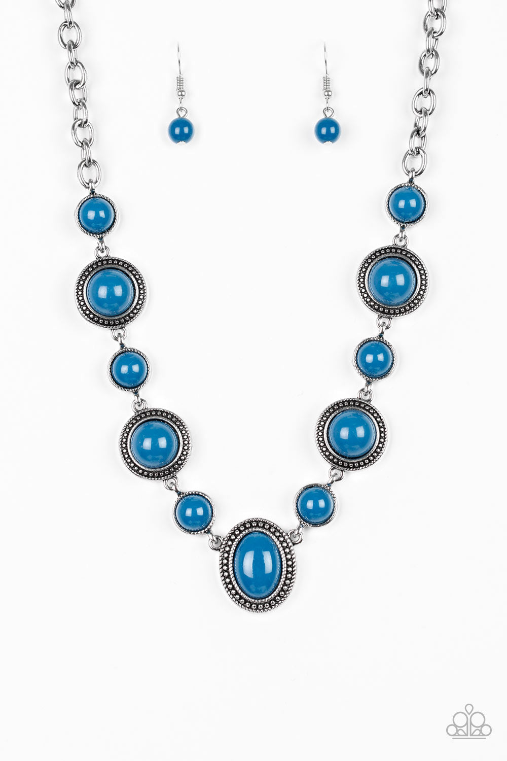 Paparazzi Voyager Vibes - Blue Necklace - Avastrinkets LLC