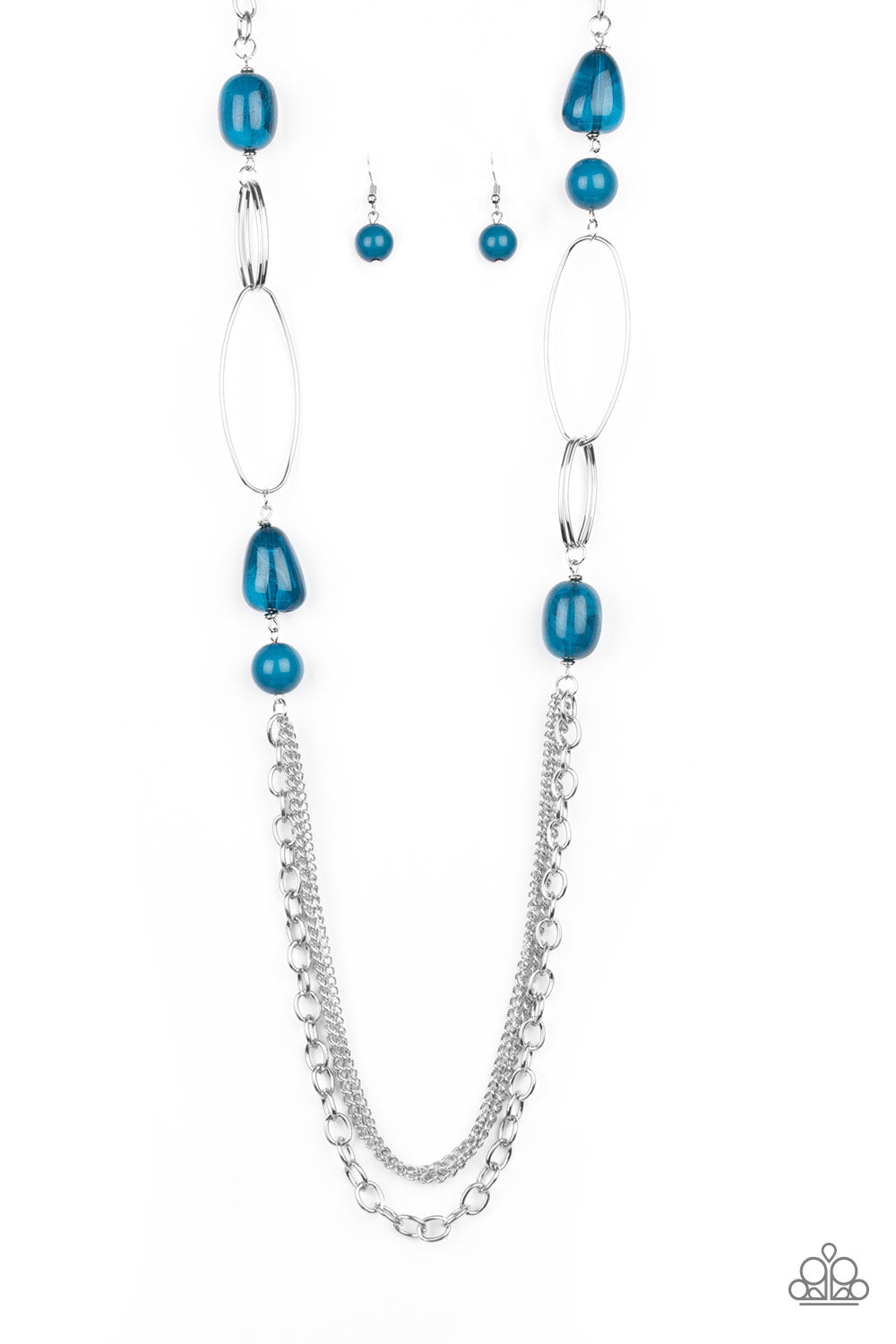 Paparazzi Pleasant Promenade - Blue Necklace - Avastrinkets LLC