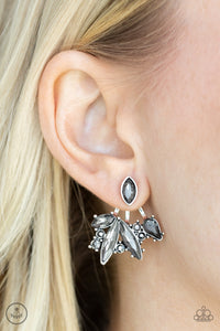 Paparazzi Deco Dynamite - Silver Earrings