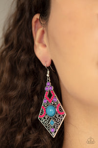 Paparazzi Malibu Meadows - Multi Earrings - Avastrinkets LLC