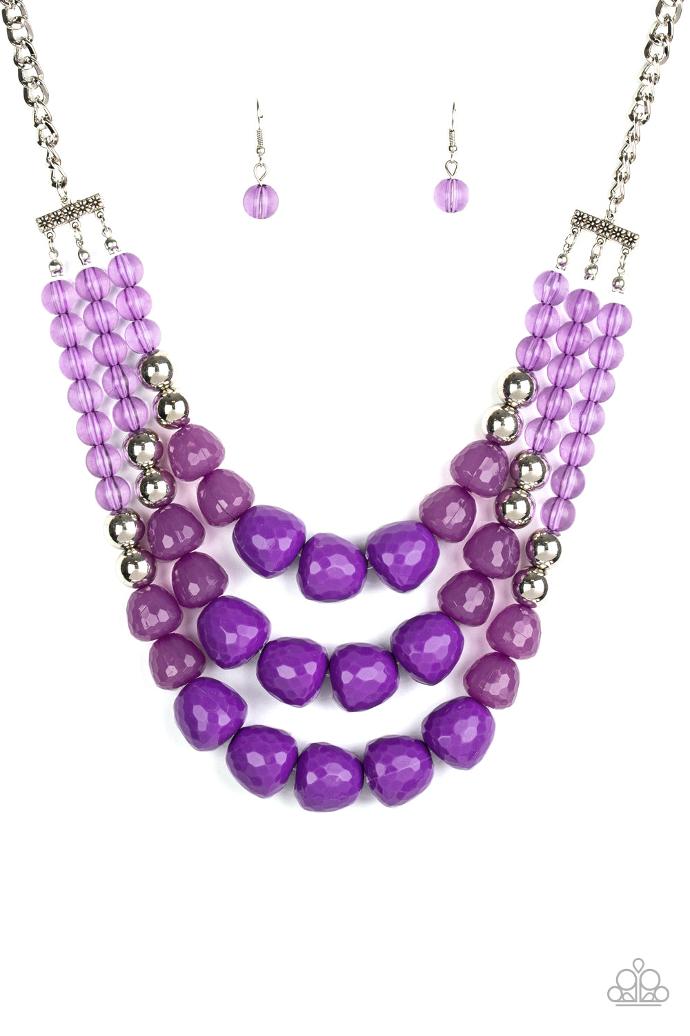 Paparazzi Forbidden Fruit - Purple Necklace