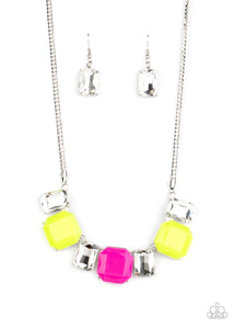 Paparazzi Royal Crest - Yellow Necklace - Avastrinkets LLC