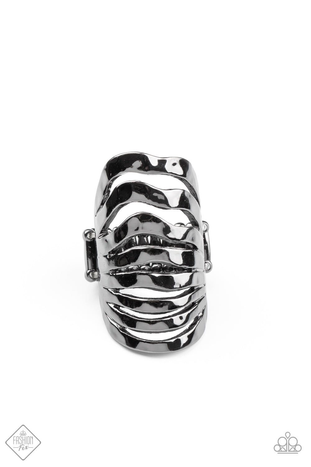 Paparazzi Sound Waves Ring Fashion Fix November 2020 - Avastrinkets LLC