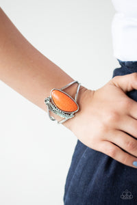 Paparazzi Out In The Wild - Orange Bracelet