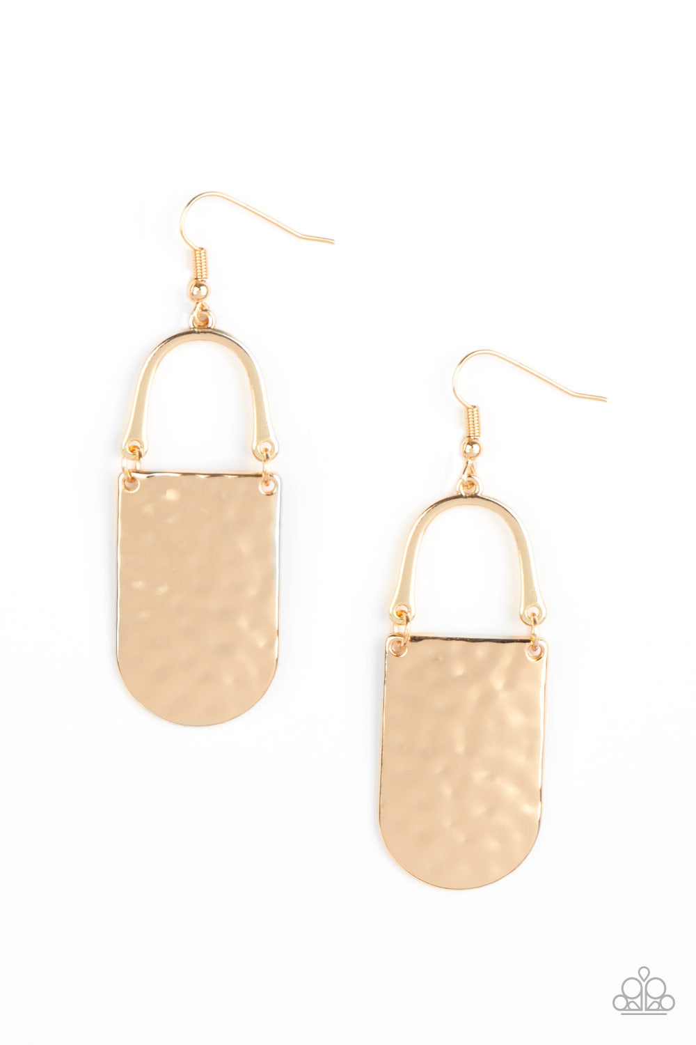 Paparazzi Resort Relic - Gold Earrings - Avastrinkets LLC