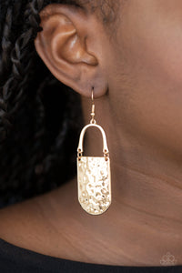 Paparazzi Resort Relic - Gold Earrings - Avastrinkets LLC