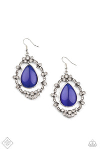 Paparazzi Icy Eden Earrings Blue - Avastrinkets LLC