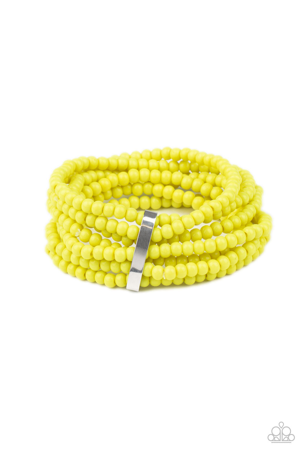 Paparazzi Thank Me LAYER - Yellow Bracelet - Avastrinkets LLC