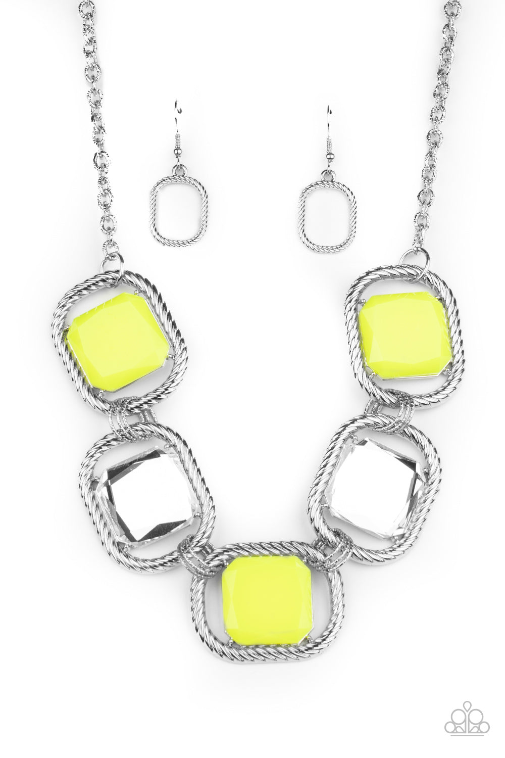 Paparazzi Pucker Up - Yellow Necklace - Avastrinkets LLC