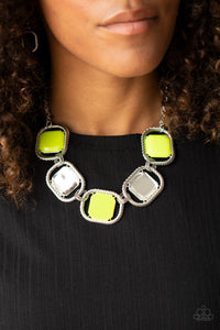 Paparazzi Pucker Up - Yellow Necklace - Avastrinkets LLC