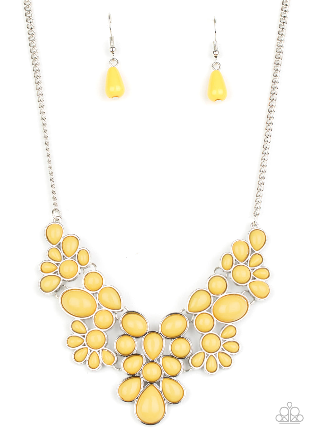 Paparazzi Bohemian Banquet - Yellow Necklace - Avastrinkets LLC