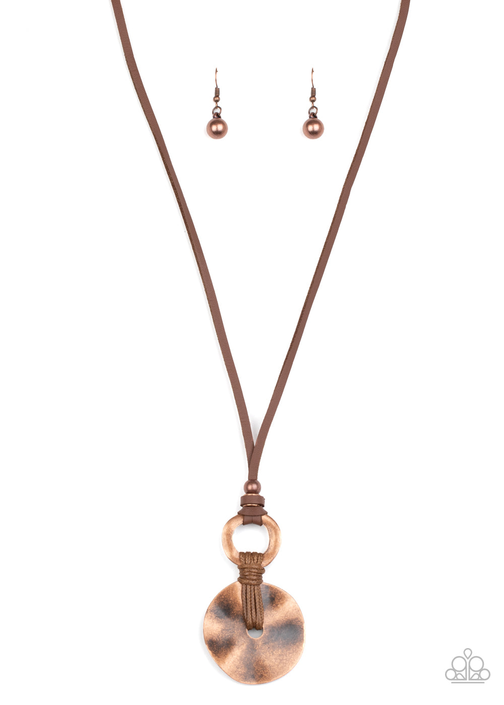 Paparazzi Nautical Nomad - Copper Necklace - Avastrinkets LLC