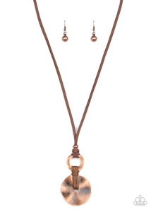 Paparazzi Nautical Nomad - Copper Necklace - Avastrinkets LLC