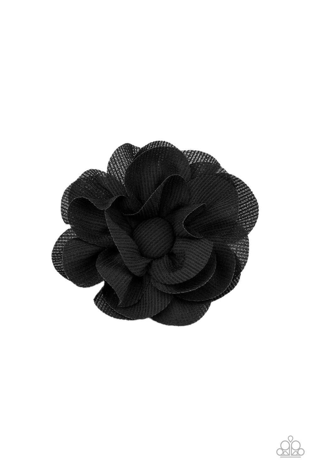 Paparazzi Summer Soiree - Black Bow Hairclip - Avastrinkets LLC