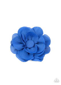 Paparazzi Summer Soiree - Blue Bow Hair Accessories - Avastrinkets LLC