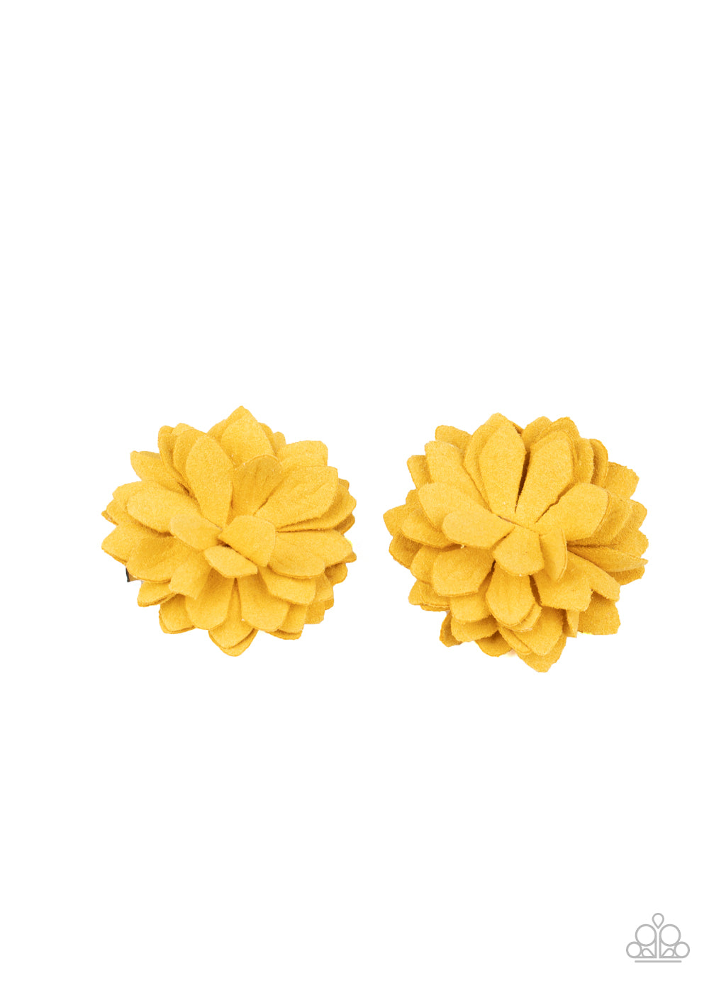 Paparazzi Summery Salutations - Yellow Bows Hairclips - Avastrinkets LLC