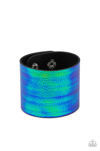 Paparazzi Cosmo Cruise - Blue Wrap Bracelet - Avastrinkets LLC