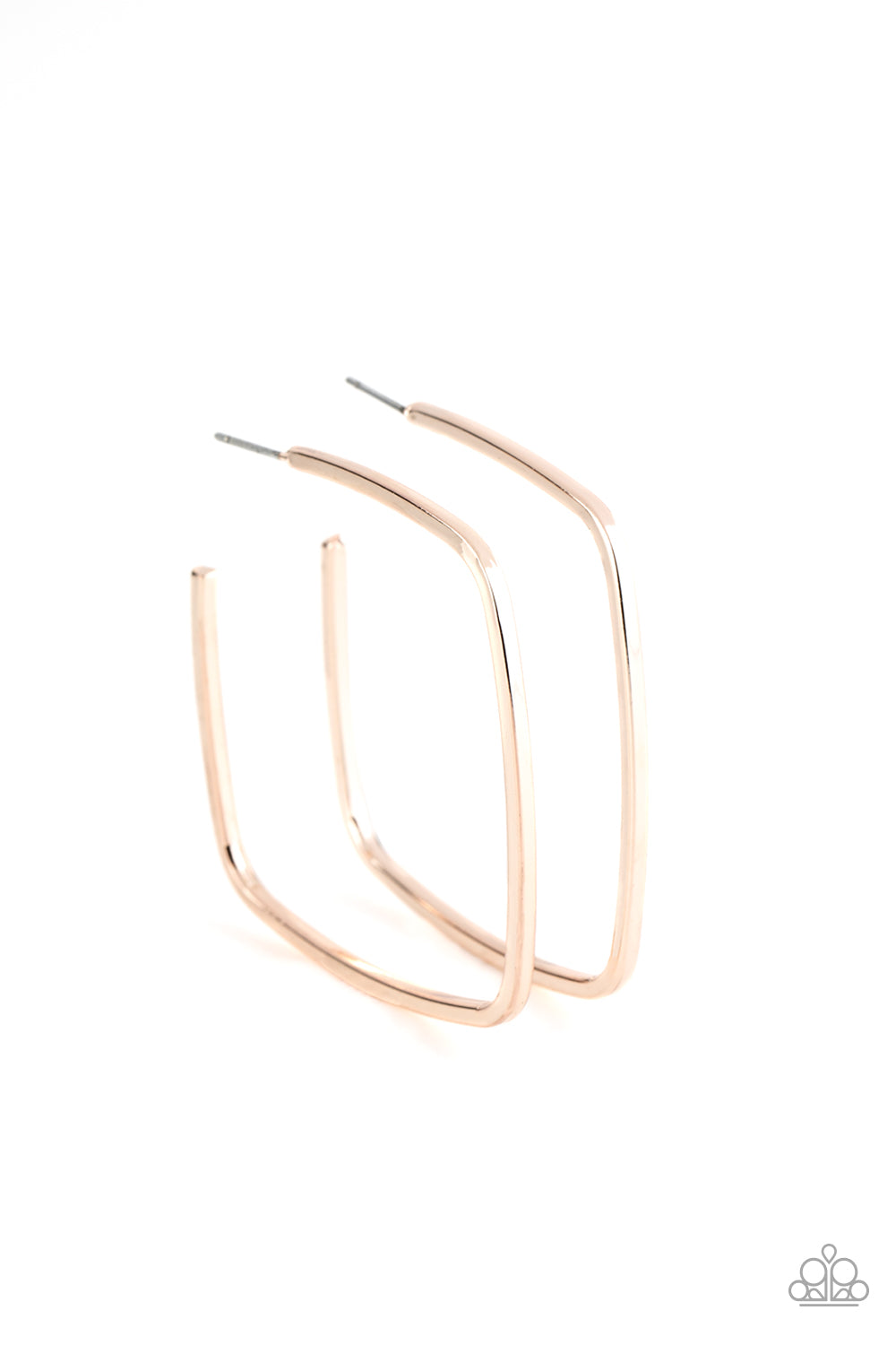 Paparazzi Brazen Beauty - Rose Gold Earrings - Avastrinkets LLC