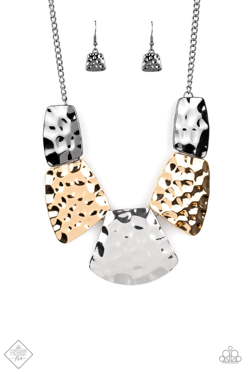 Paparazzi HAUTE Plates Necklace Life Of the Party November 2020 - Avastrinkets LLC