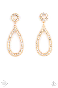 Paparazzi Regal Revival - Gold Earring