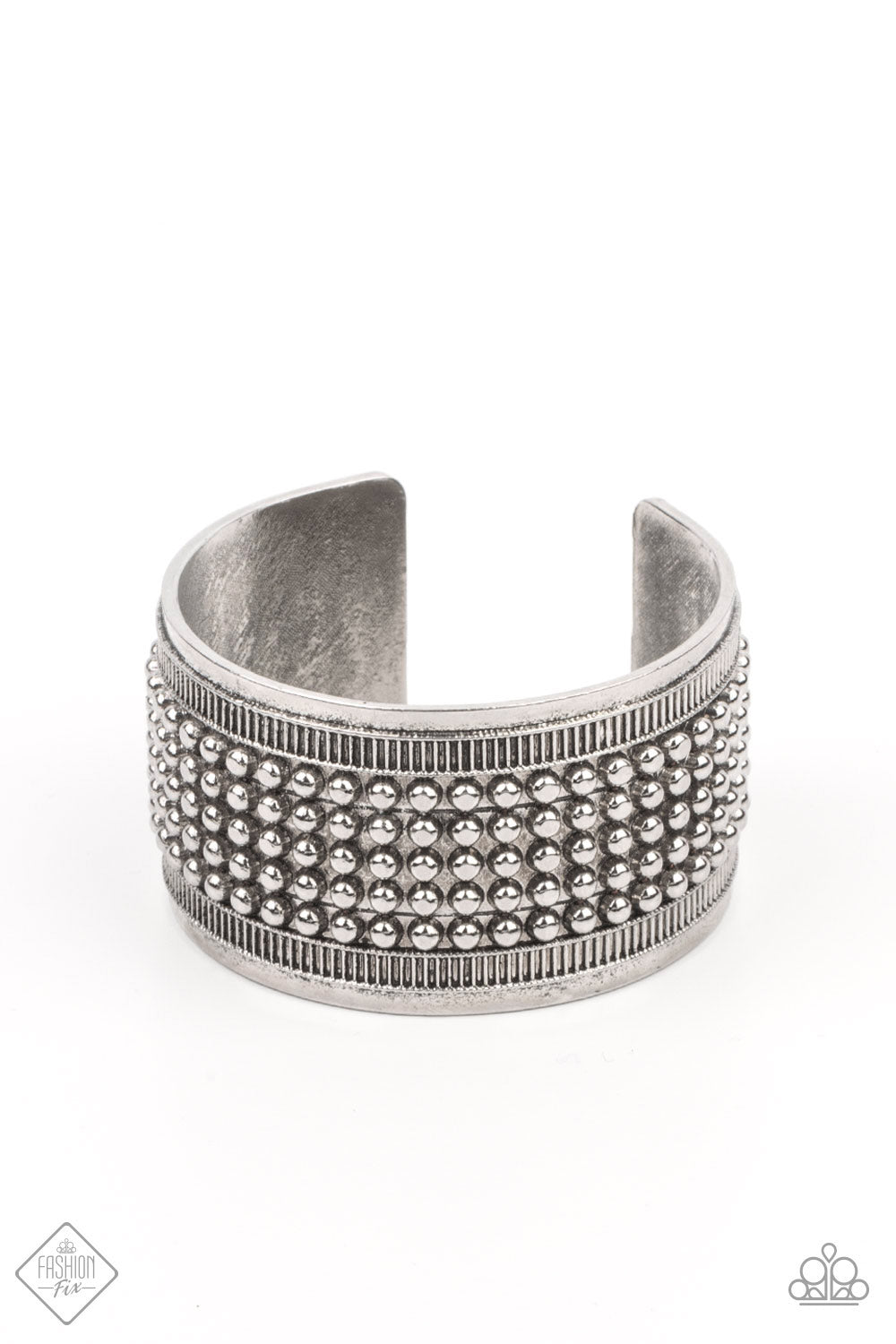 Paparazzi Bronco Bust - Silver Bracelet