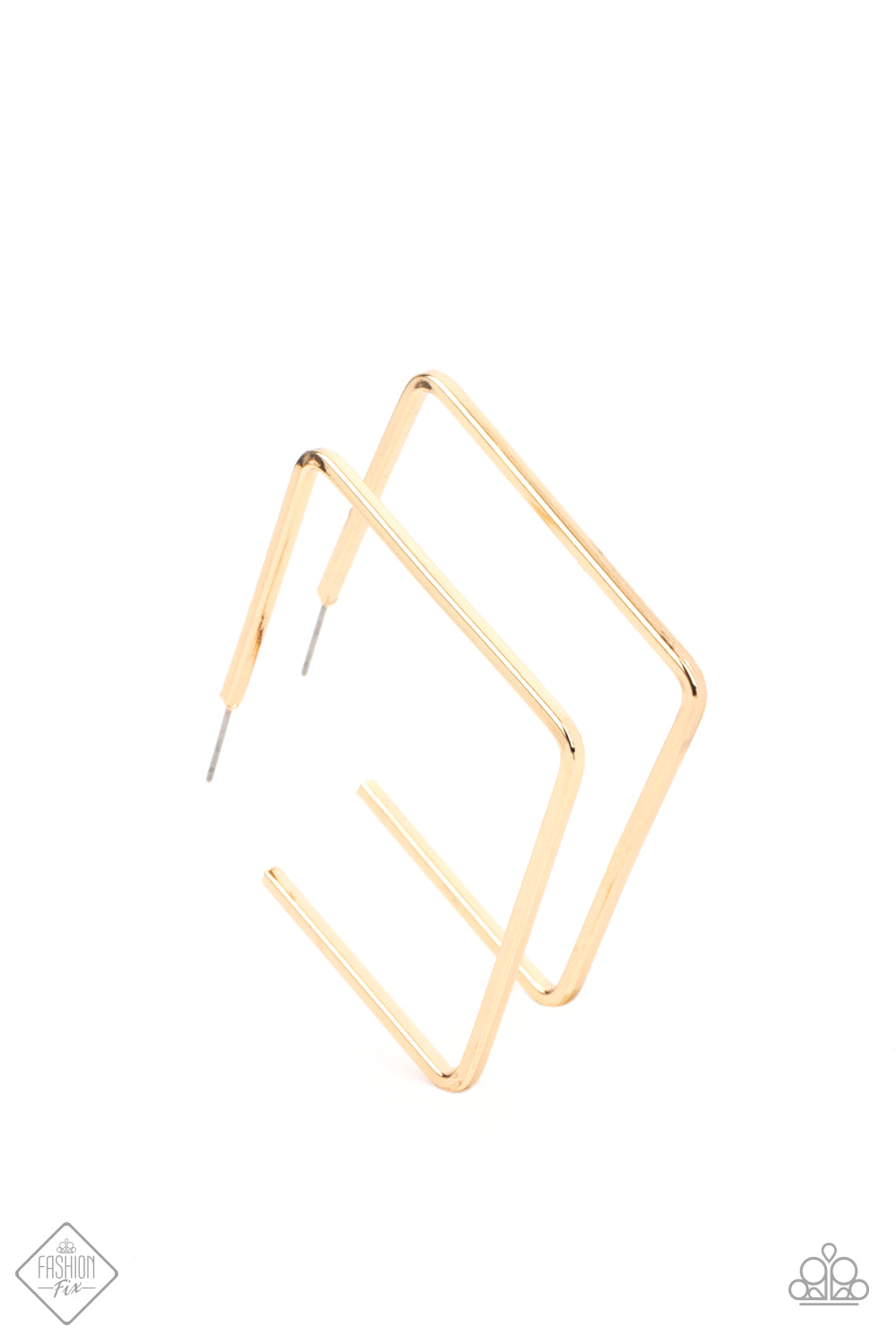 Paparazzi Material Girl Magic - Gold Hoop Earring