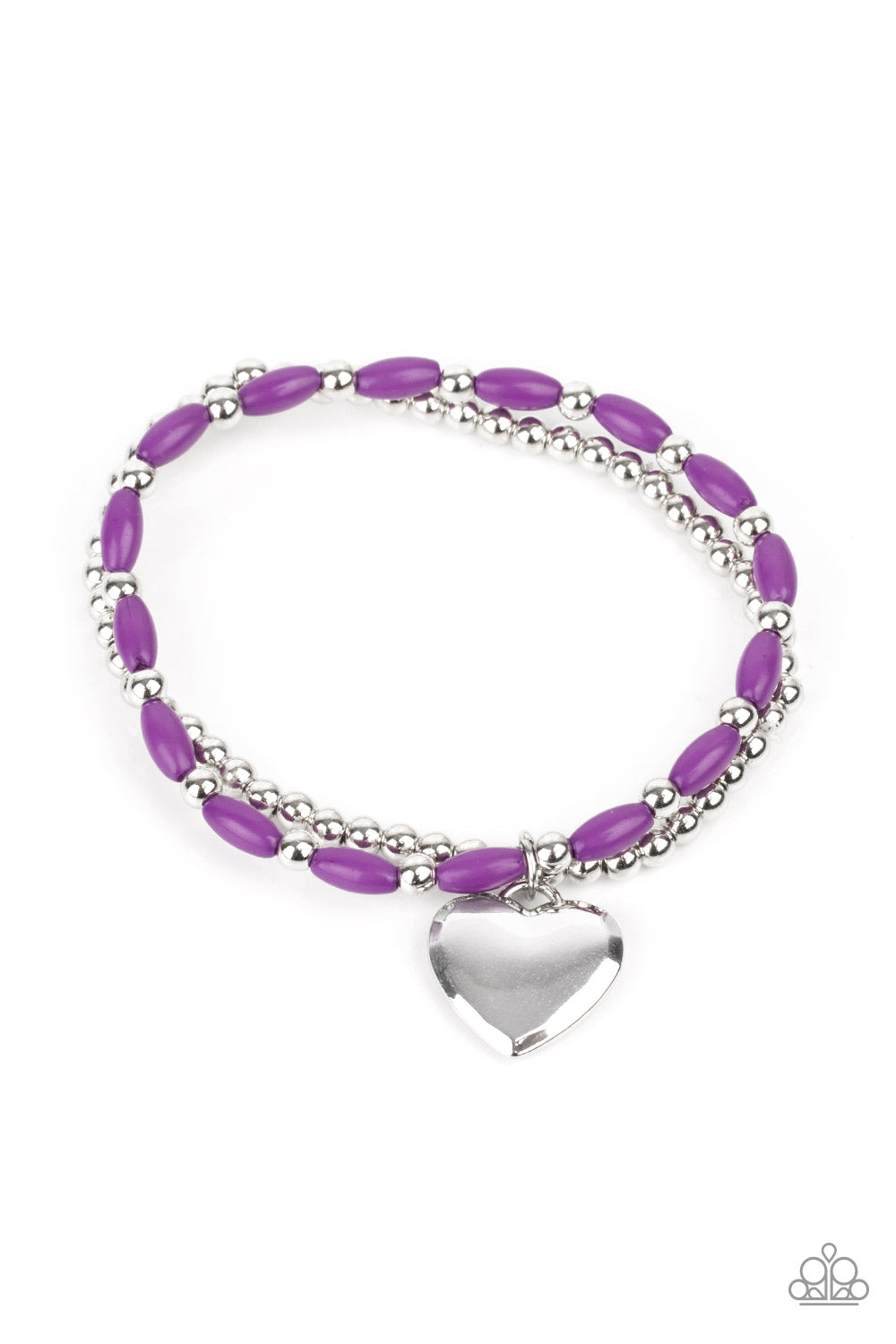 Paparazzi Candy Gram - Purple Bracelet