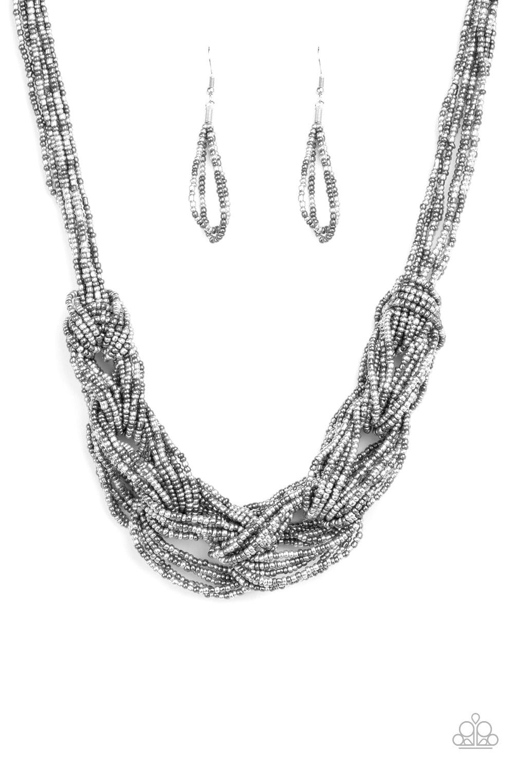 Paparazzi City Catwalk - Silver Necklace - Avastrinkets LLC